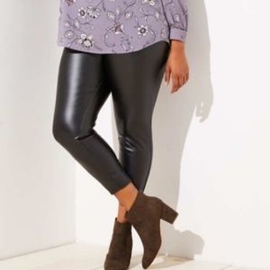 Faux Leather Pants
